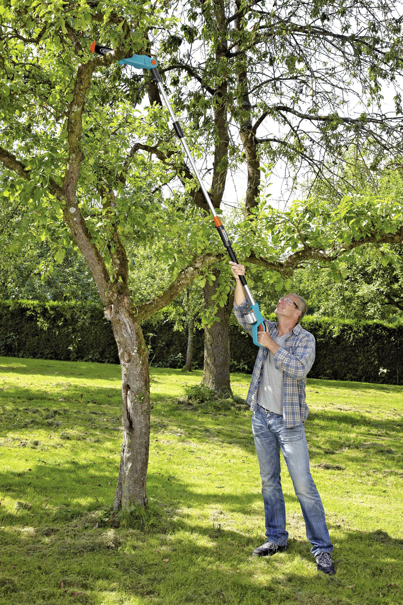 GARDENA 08866-55 Akku Hochentaster TCS Li-18/20 Tragegurt, mit Verlängerung, ohne Akku, ohne Ladegerät 18 V Li-Ion