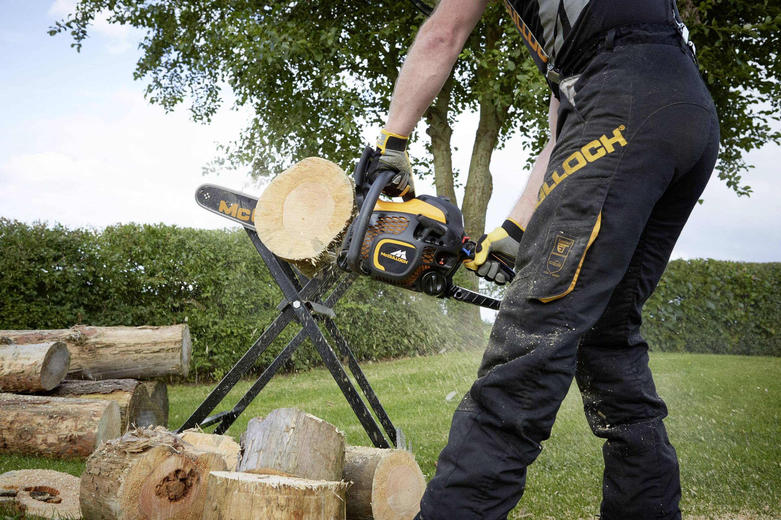 McCulloch CS50S Benzin Kettensäge 2.1kW Schwertlänge 450mm