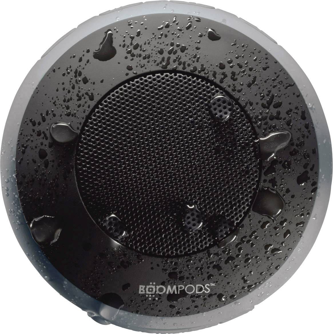 Bluetooth® Lautsprecher Boompods Aquapod Freisprechfunktion, spritzwassergeschützt, stoßfest Grau