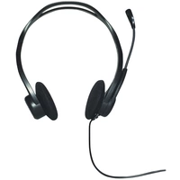 Logitech PC 960 On Ear Headset kabelgebunden Stereo Schwarz Mikrofon-Rauschunterdrückung Lautstärkeregelung Logitech PC 960 On Ear Headset kabelgebunden Stereo Schwarz Mikrofon-Rauschunterdrückung Lautstärkeregelung