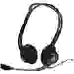 Logitech PC 960 Computer On Ear Headset kabelgebunden Stereo Schwarz Mikrofon-Rauschunterdrückung L