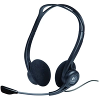 Logitech PC 960 On Ear Headset kabelgebunden Stereo Schwarz Mikrofon-Rauschunterdrückung Lautstärkeregelung Logitech PC 960 On Ear Headset kabelgebunden Stereo Schwarz Mikrofon-Rauschunterdrückung Lautstärkeregelung