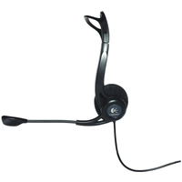 Logitech PC 960 On Ear Headset kabelgebunden Stereo Schwarz Mikrofon-Rauschunterdrückung Lautstärkeregelung Logitech PC 960 On Ear Headset kabelgebunden Stereo Schwarz Mikrofon-Rauschunterdrückung Lautstärkeregelung
