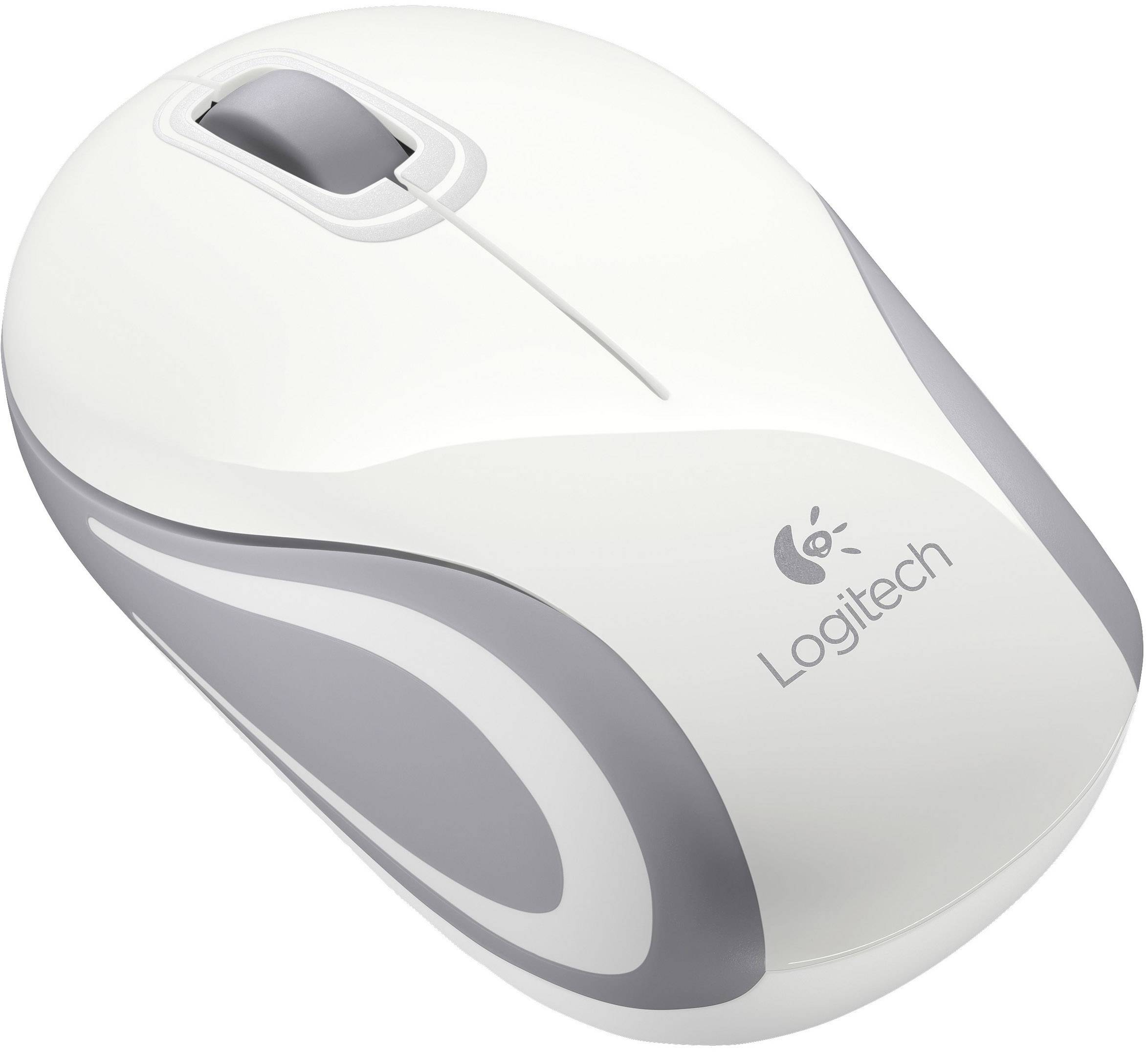 Logitech M187 Maus Funk Optisch Weiß 3 Tasten 1000 dpi