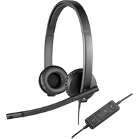 Logitech H570e On Ear Headset kabelgebunden Stereo Schwarz Mikrofon-Rauschunterdrückung, Noise Cancelling Lautstärkeregelung Logitech H570e On Ear Headset kabelgebunden Stereo Schwarz Mikrofon-Rauschunterdrückung, Noise Cancelling Lautstärkeregelung