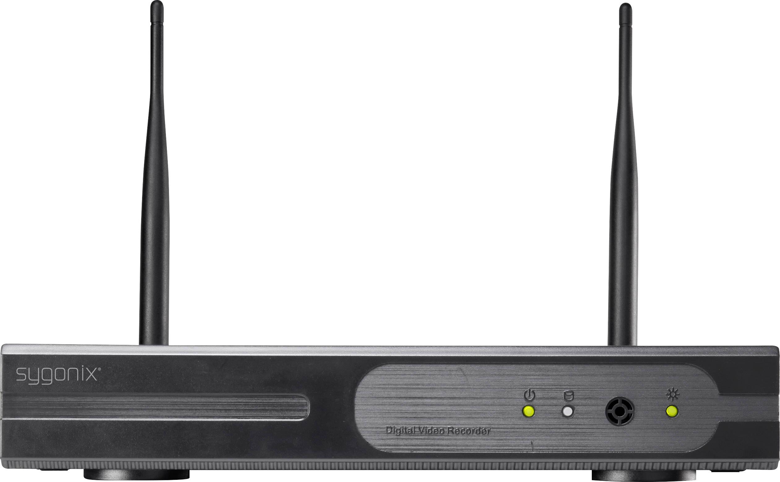 Sygonix 355791D1 / 1522017 Funk-Überwachungskamera-Set mit 4 Kameras