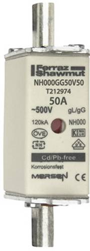Mersen 1B651.000000 NH-Sicherung Sicherungsgröße = 000 50 A 500 V