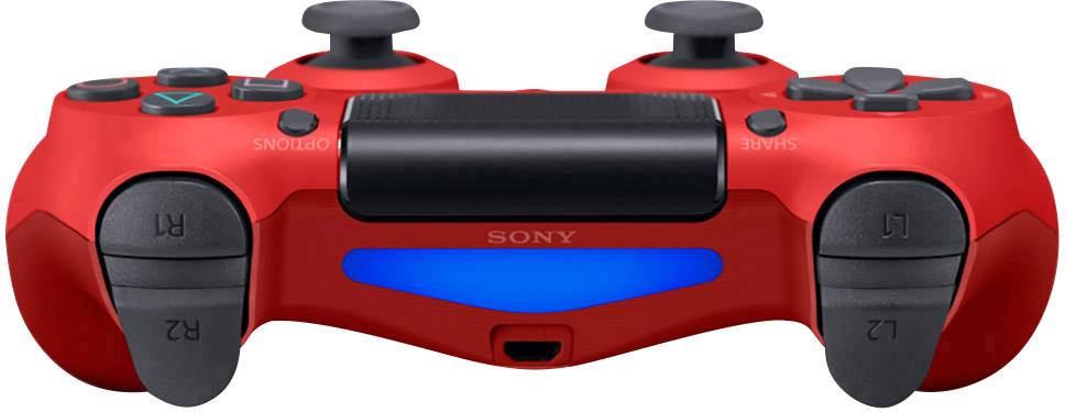 Sony Dualshock 4 V2 Gamepad PlayStation 4 Rot
