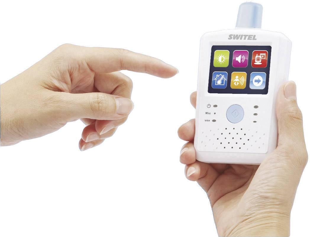 Switel BCF867 Babyphone mit Kamera Digital 2.4GHz