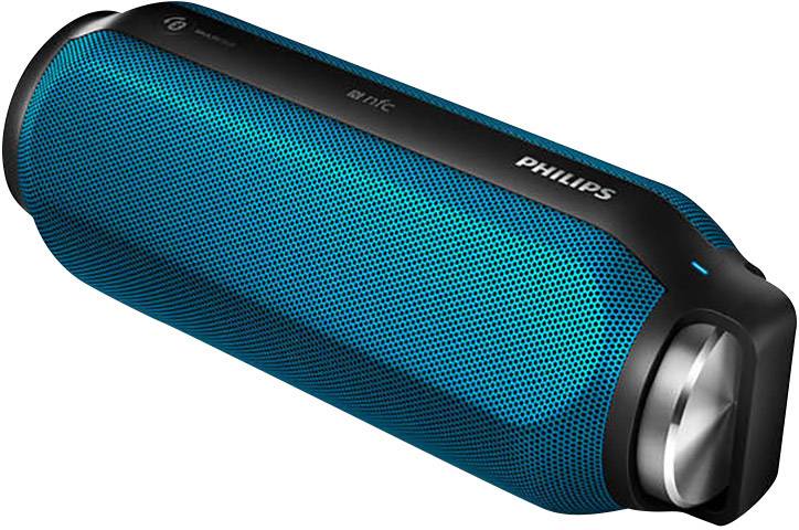 Philips BT6600A/12 Bluetooth® Lautsprecher NFC, spritzwassergeschützt Blau