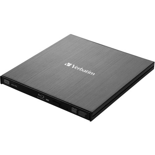 Verbatim Slimline Blu-ray Brenner Extern Retail USB 3.2 Gen 1 (USB 3.0) Schwarz