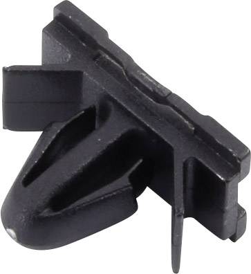 KSS Kabelhalter 28530c1314 mit Spreizanker Schwarz 100St.