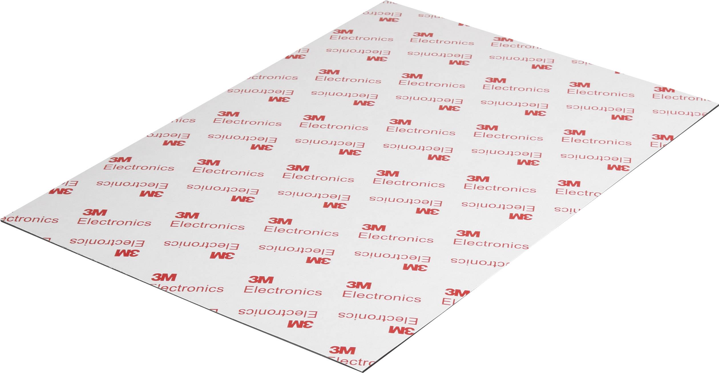 Transparente Blisterverpackung von 3M Electronics mit rotem Logo-Aufdruck auf silbernem Hintergrund.