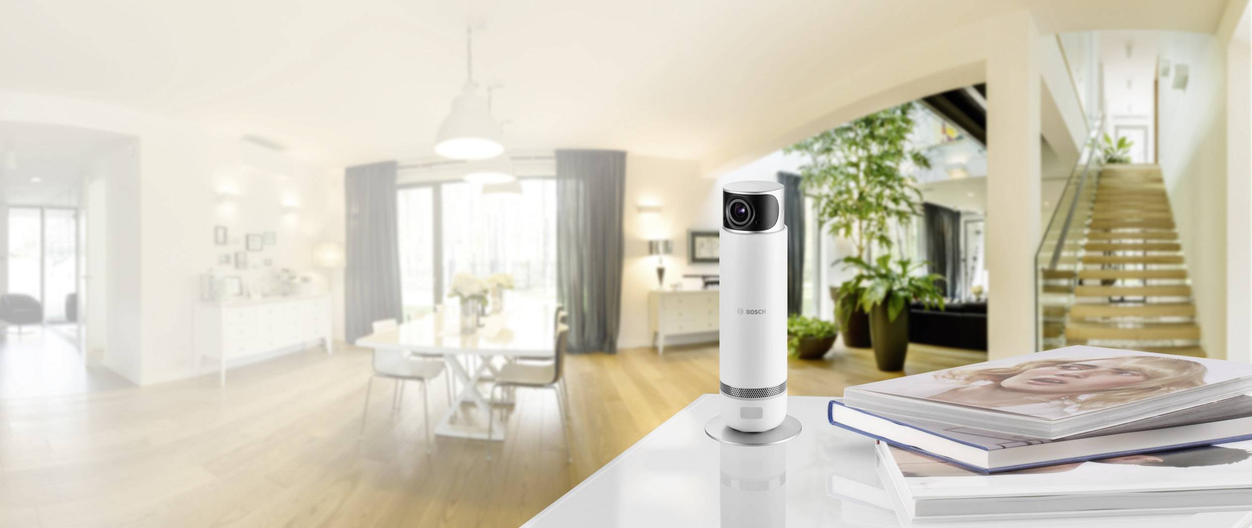 Bosch Smart Home 360° 8750000983 WLAN IP Überwachungskamera 1920 x 1080 Pixel