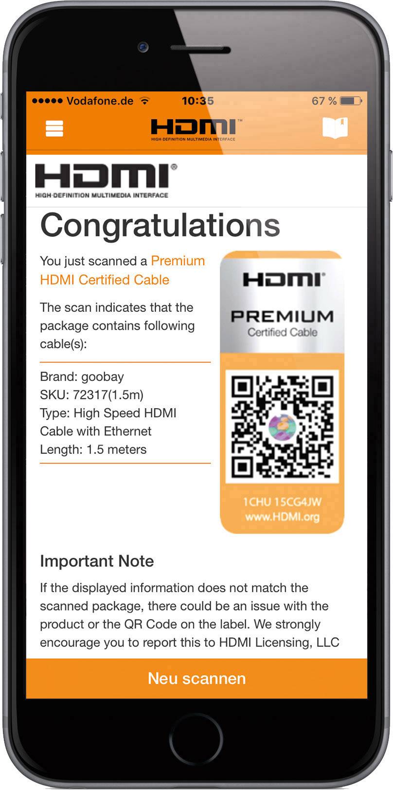 Goobay Premium High-Speed-HDMI-Ka 72315