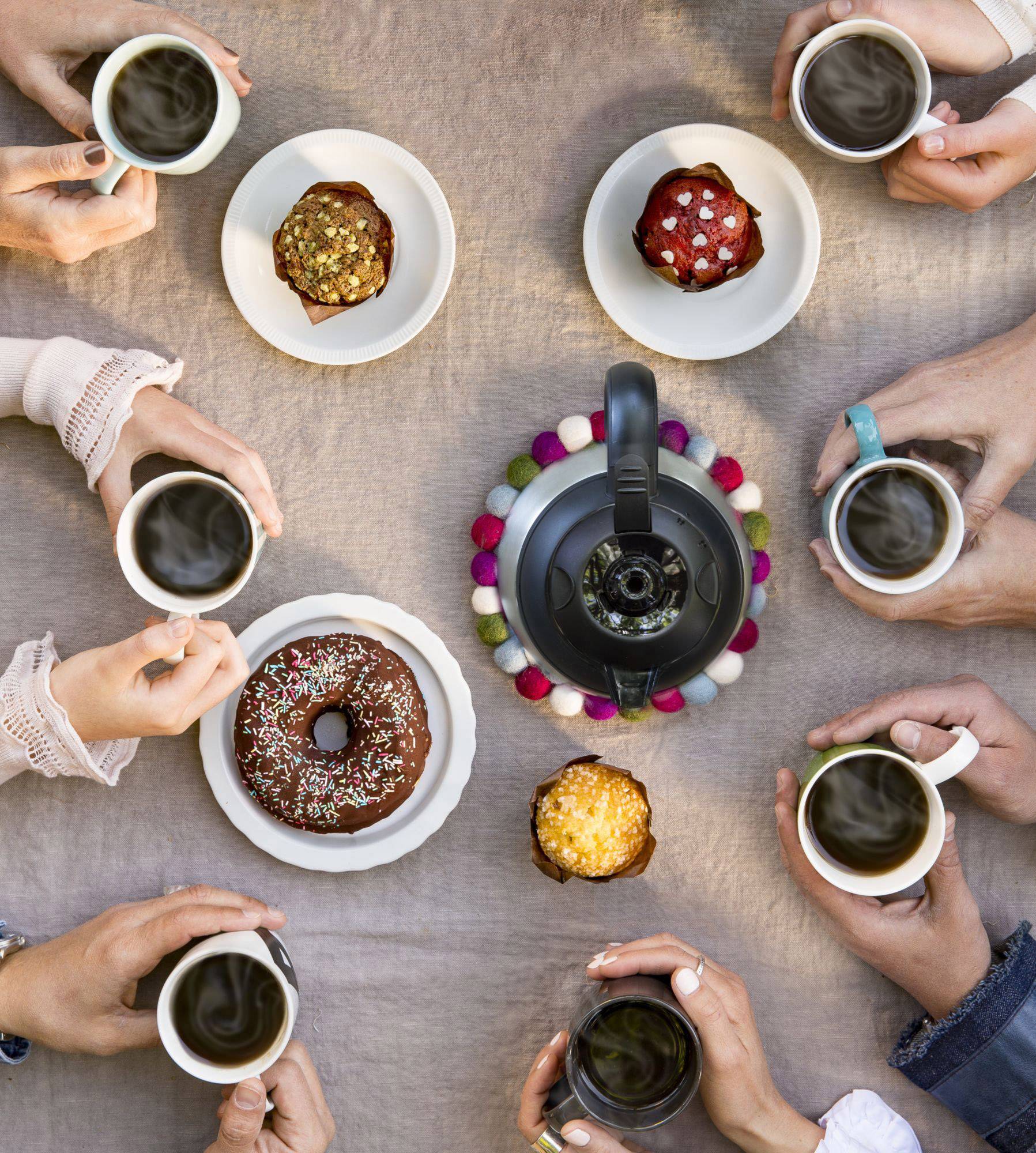 SENSEO® New Switch HD6592/80 Kaffeepadmaschine Rot mit Filterkaffee-Funktion