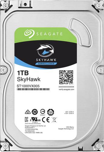 SkyHawk™ 1TB Interne Festplatte 8.9cm (3.5 Zoll) SATA III ST1000VX005 Bulk