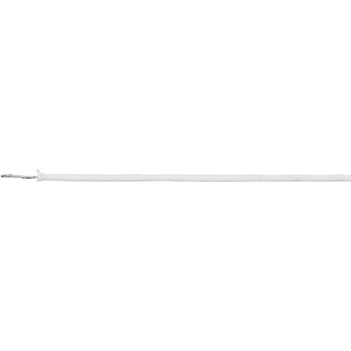 Helukabel 47006 Hochtemperaturleitung SiF/GL 1 x 2.50mm² Weiß Meterware