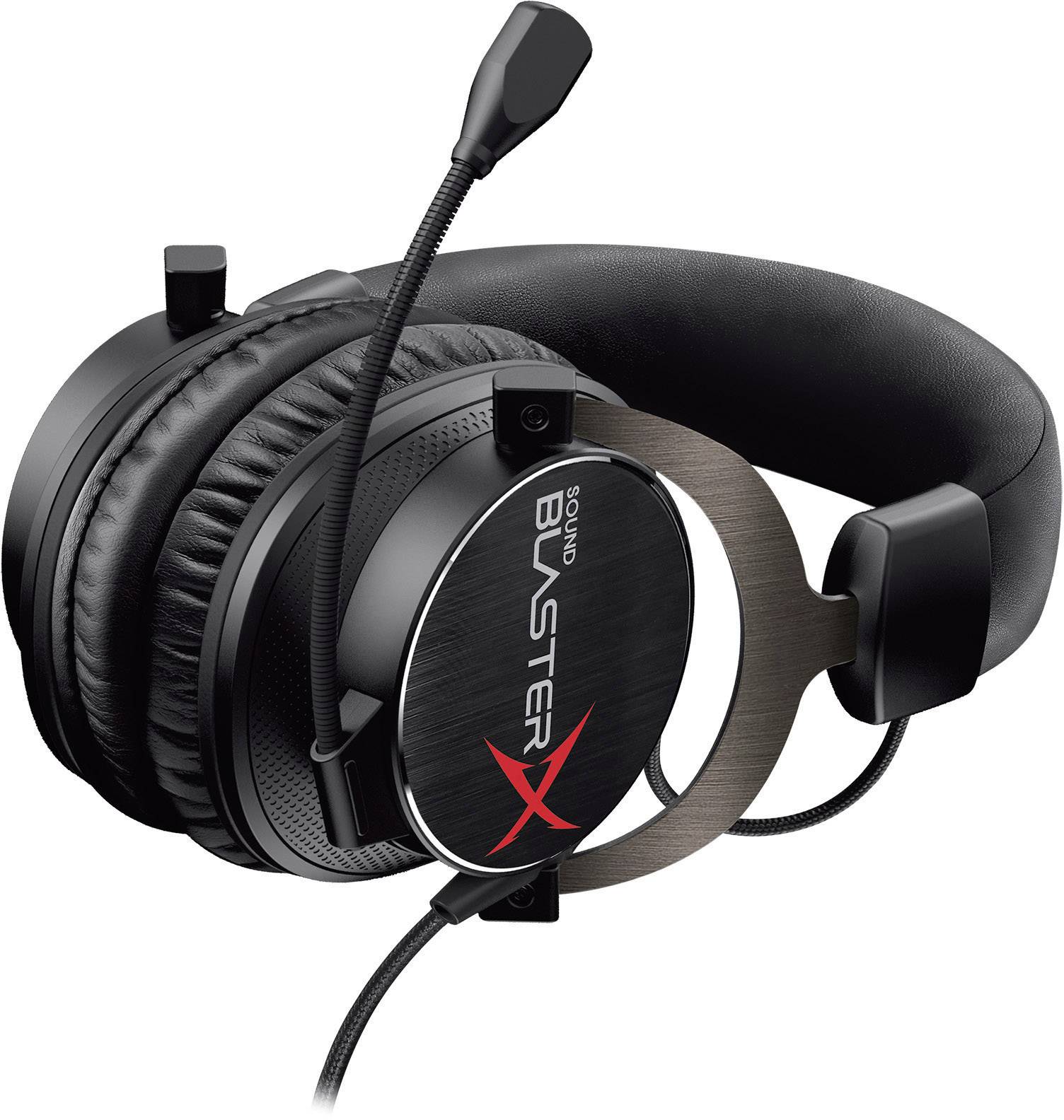 Sound BlasterX Sound BlasterX H5 Tournament Gaming Headset 3.5 mm Klinke schnurgebunden, Stereo Over Ear Schwarz