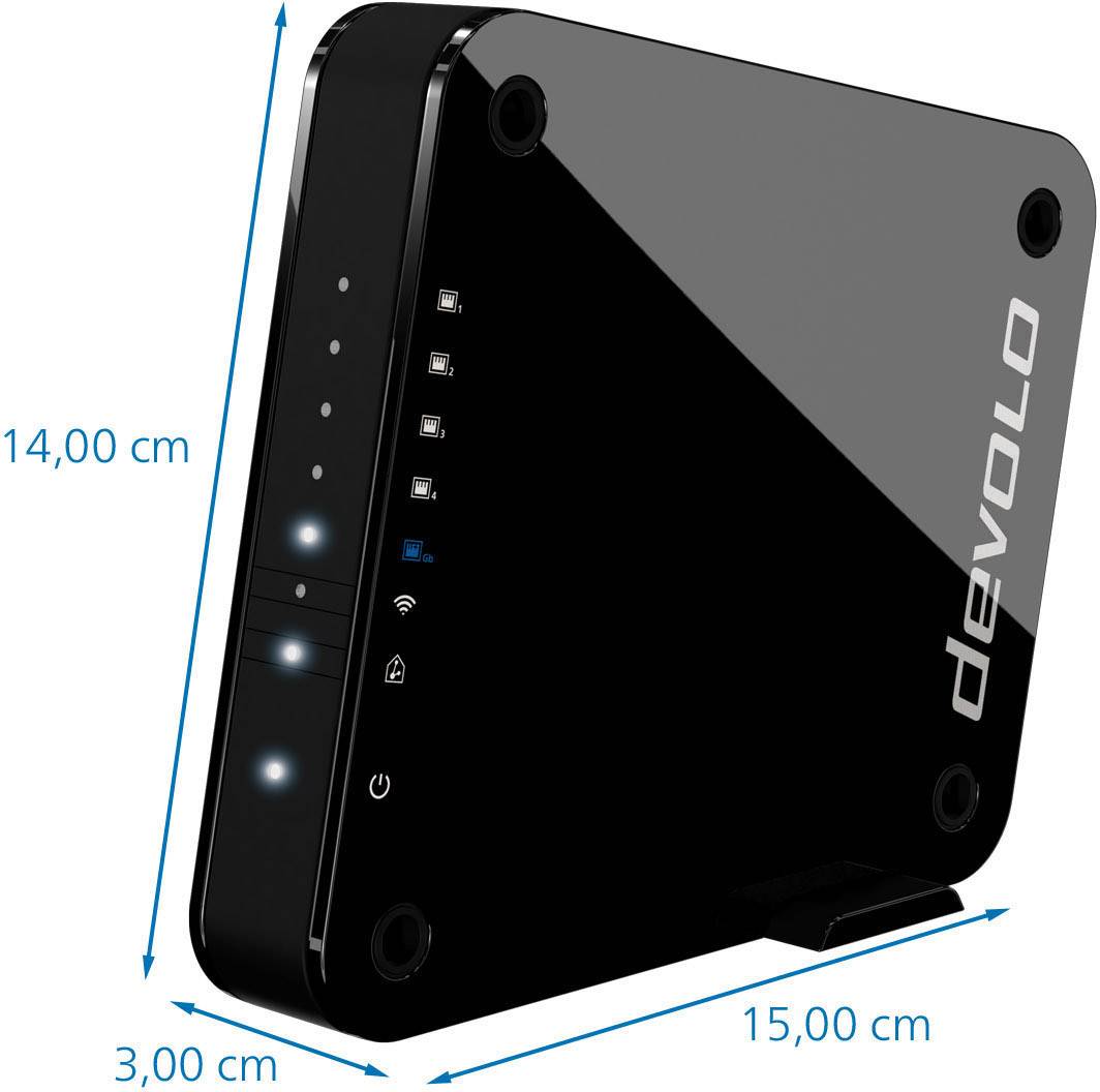 Devolo GigaGate Starter Kit WLAN Access-Point 2000 MBit/s 2.4 GHz, 5 GHz