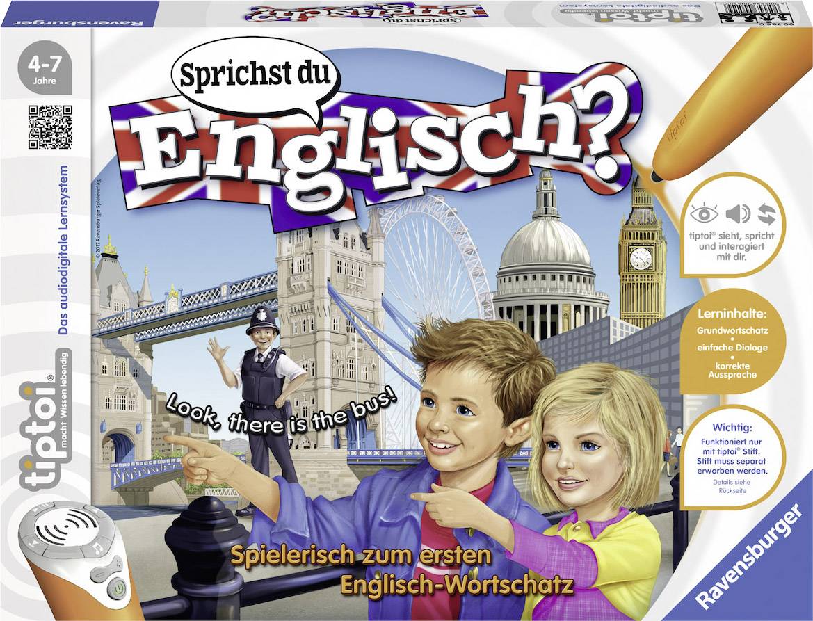 Ravensburger tiptoi® Sprichst du Englisch?