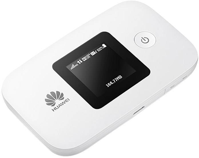 Huawei E5577s-321 Mobiler 4G-WLAN-Hotspot bis 10 Geräte 150 MBit/s mit microSD-Kartenslot, Powerbank-Funktion Weiß