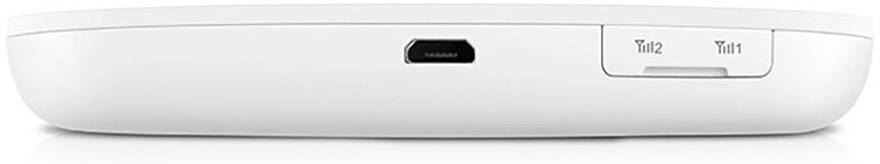 Huawei E5577s-321 Mobiler 4G-WLAN-Hotspot bis 10 Geräte 150 MBit/s mit microSD-Kartenslot, Powerbank-Funktion Weiß