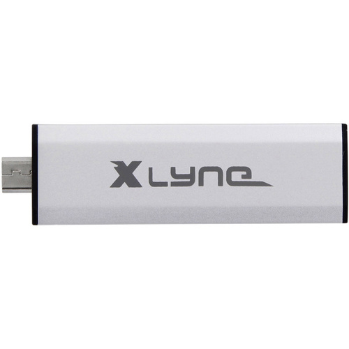 Xlyne "OTG" Mémoire supplémentaire USB pour smartphone/tablette argent 32 GB USB 3.2 (1è gén.) (USB 3.0), Micro USB 2.0