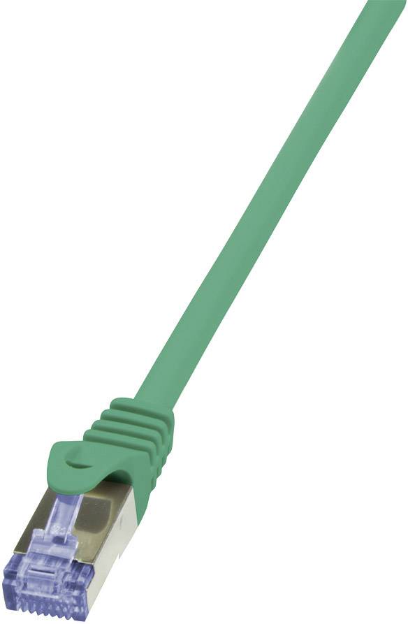 LogiLink CQ5025S RJ45 Netzwerkkabel, Patchkabel CAT 6a S/FTP 0.50 