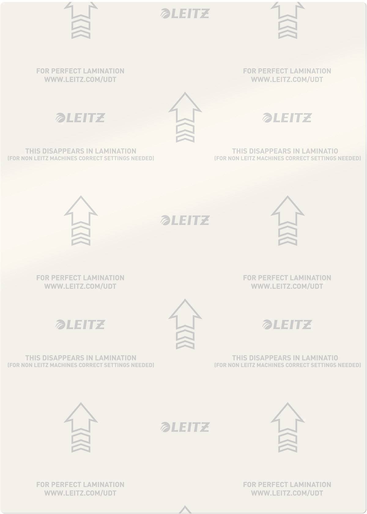 Leitz Laminierfolie DIN A4 100 micron glänzend 100St.