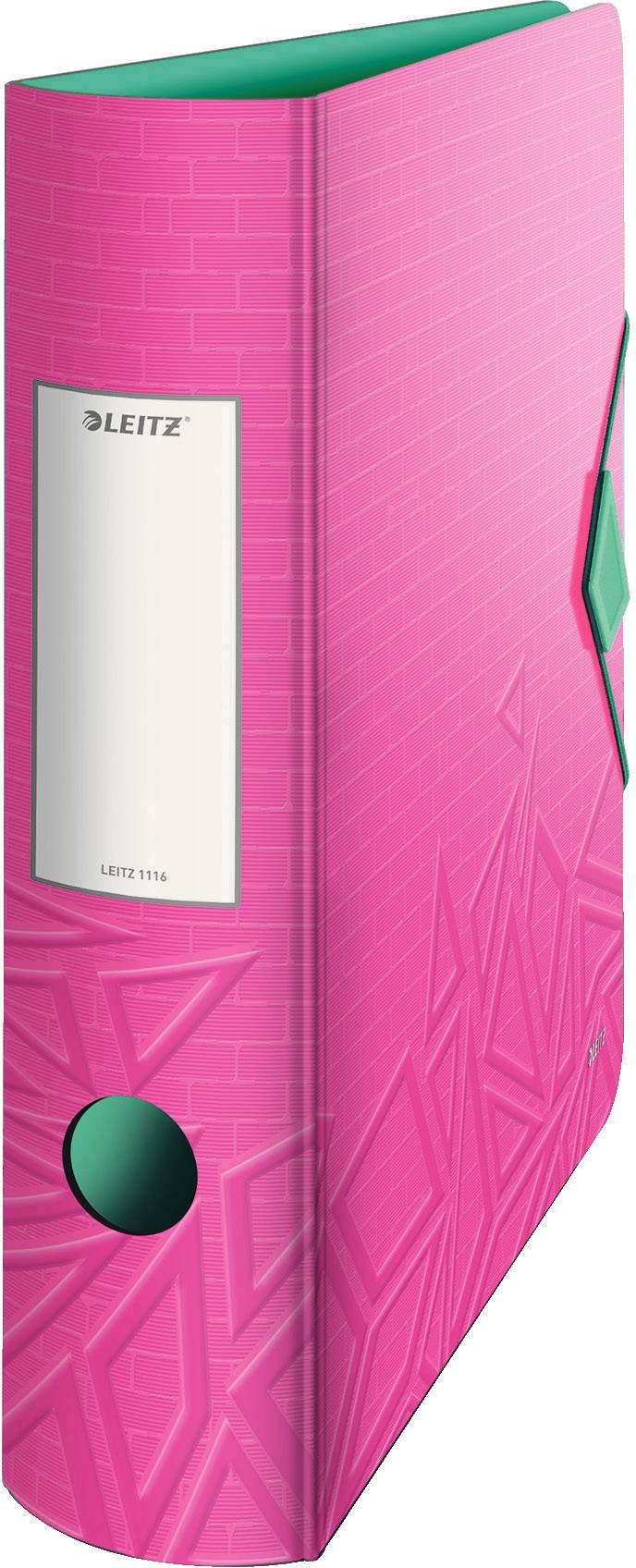 Leitz Ordner Urban Chic DIN A4 Rückenbreite: 82 mm Pink  2 Bügel 11160022