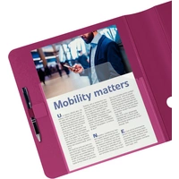 Leitz Ordner Urban Chic DIN A4 Rückenbreite: 82 mm Rot  2 Bügel 11160024 Leitz Ordner Urban Chic DIN A4 Rückenbreite: 82 mm Rot  2 Bügel 11160024