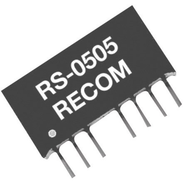 RECOM RS-2405D DC/DC-Wandler, Print 24 V/DC 5 V/DC, -5 V/DC 200mA 2W Anzahl Ausgänge: 2 x Inhalt 1St.