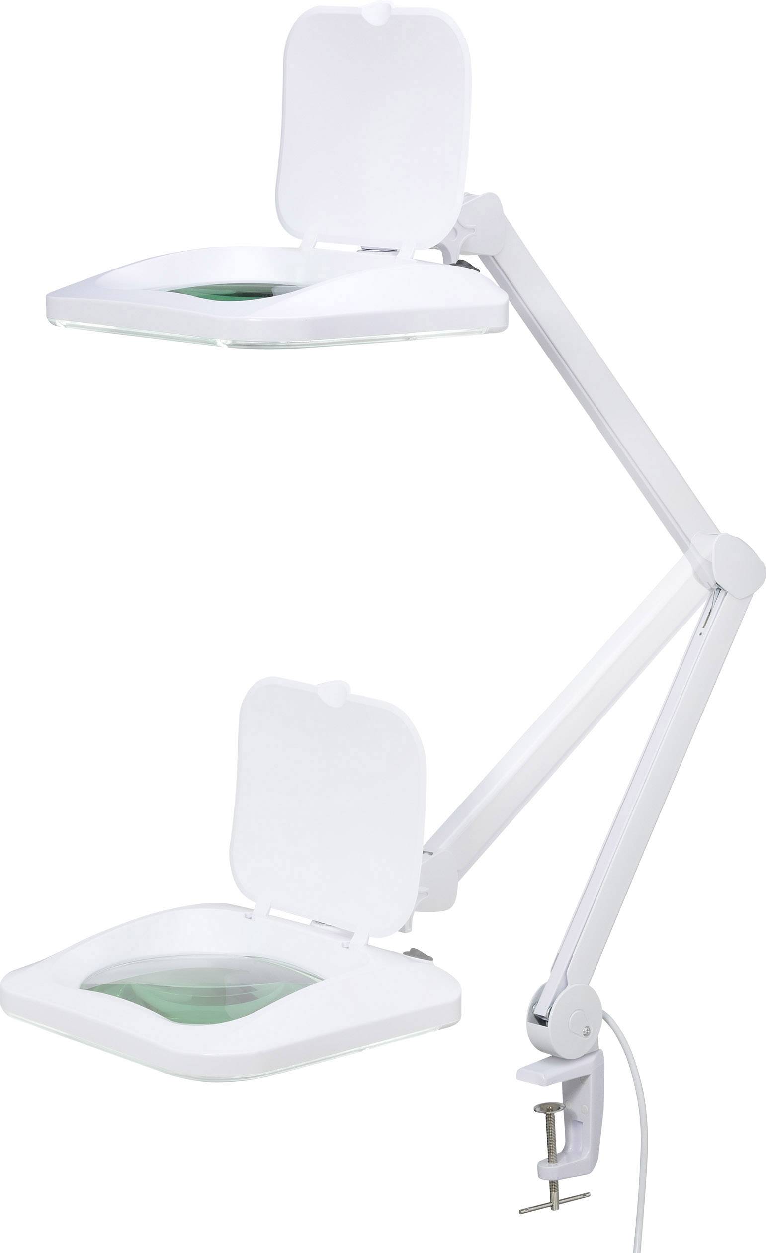 TOOLCRAFT TO-7567476 LED Lupenleuchte 60 SMD LED 7.5 x 6.2 900lm Vergrößerungsfaktor=1.75 x 2021 Energieeffizienzklasse F (A - G)