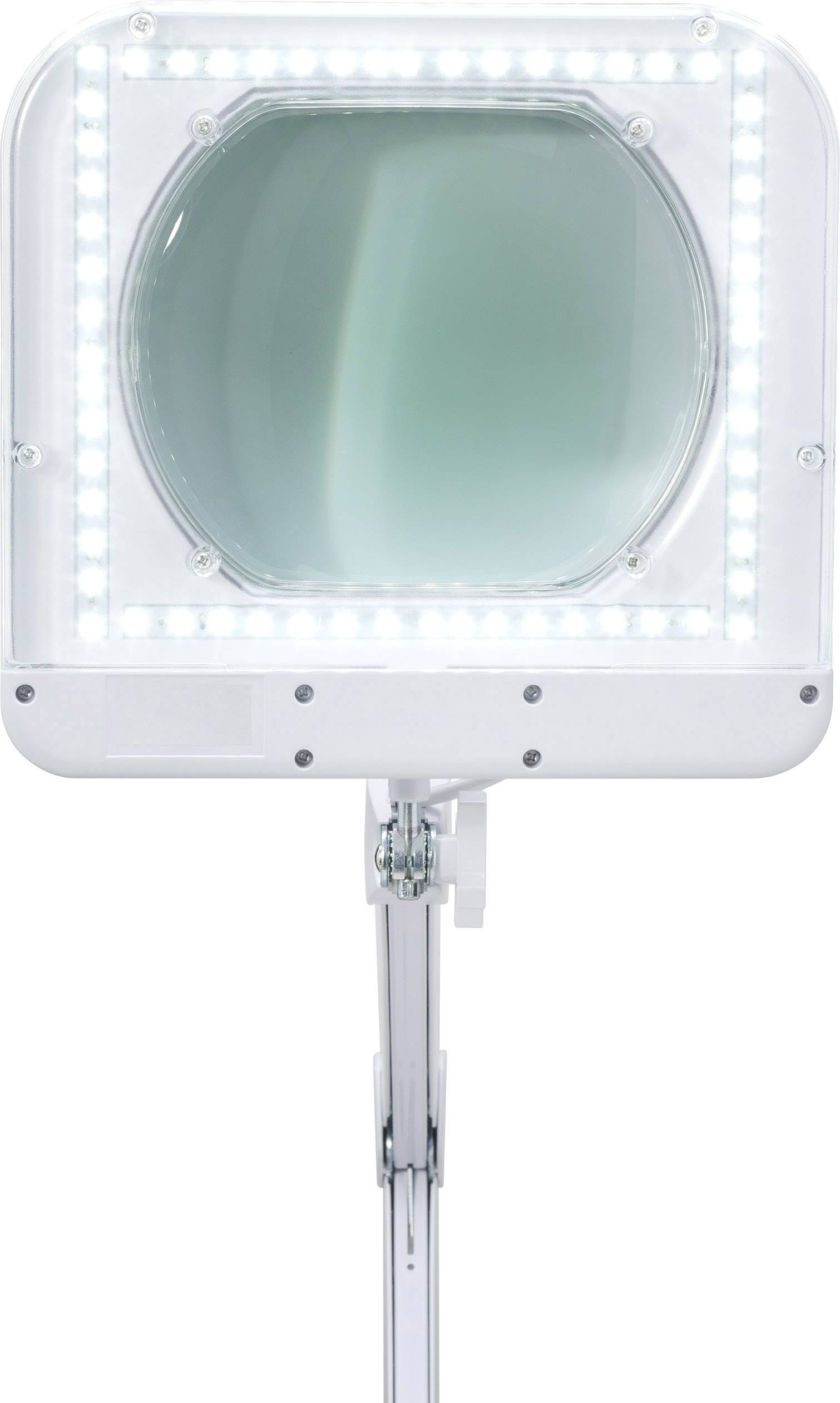 TOOLCRAFT TO-7567476 LED Lupenleuchte 60 SMD LED 7.5 x 6.2 900lm Vergrößerungsfaktor=1.75 x 2021 Energieeffizienzklasse F (A - G)