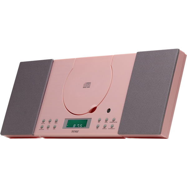 Denver MC-5010 Stereoanlage AUX, CD, UKW, Pink
