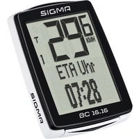 Sigma BC 16.16 Fahrradcomputer Kabelübertragung mit Radsensor Sigma BC 16.16 Fahrradcomputer Kabelübertragung mit Radsensor