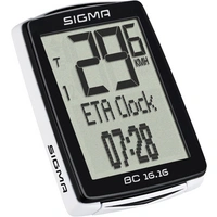 Sigma BC 16.16 Fahrradcomputer Kabelübertragung mit Radsensor Sigma BC 16.16 Fahrradcomputer Kabelübertragung mit Radsensor