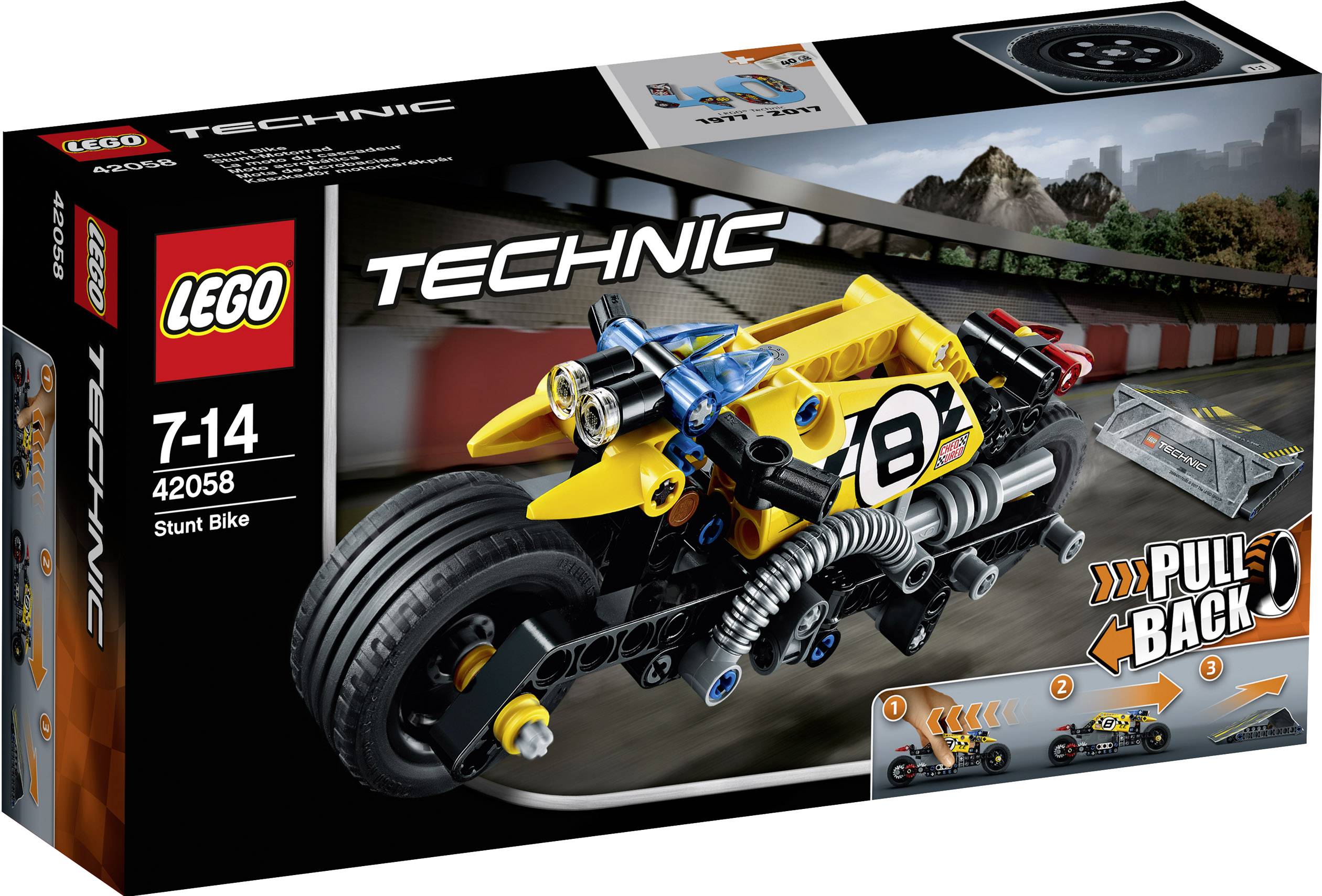 42058 LEGO® TECHNIC Stunt-Motorrad