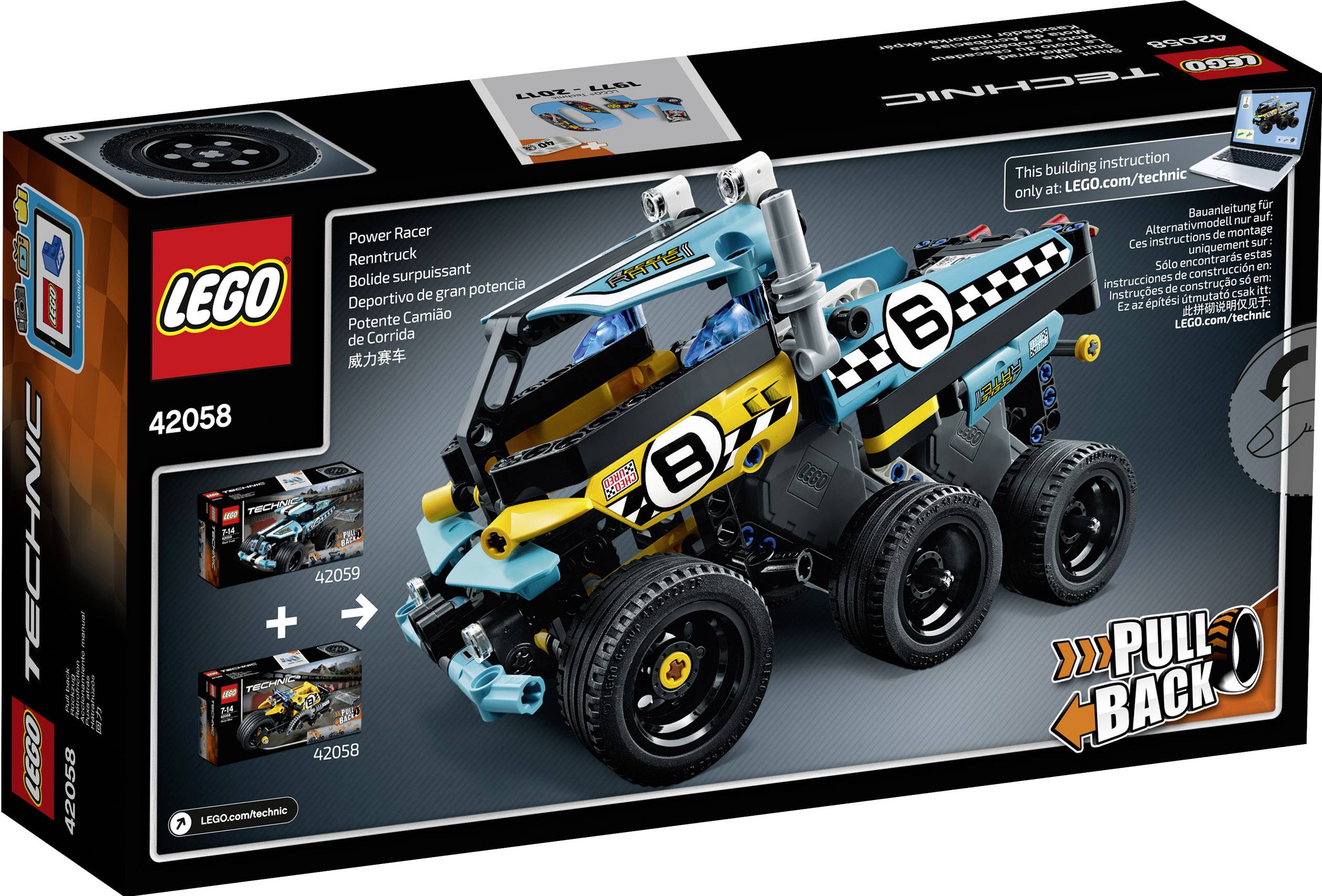 42058 LEGO® TECHNIC Stunt-Motorrad