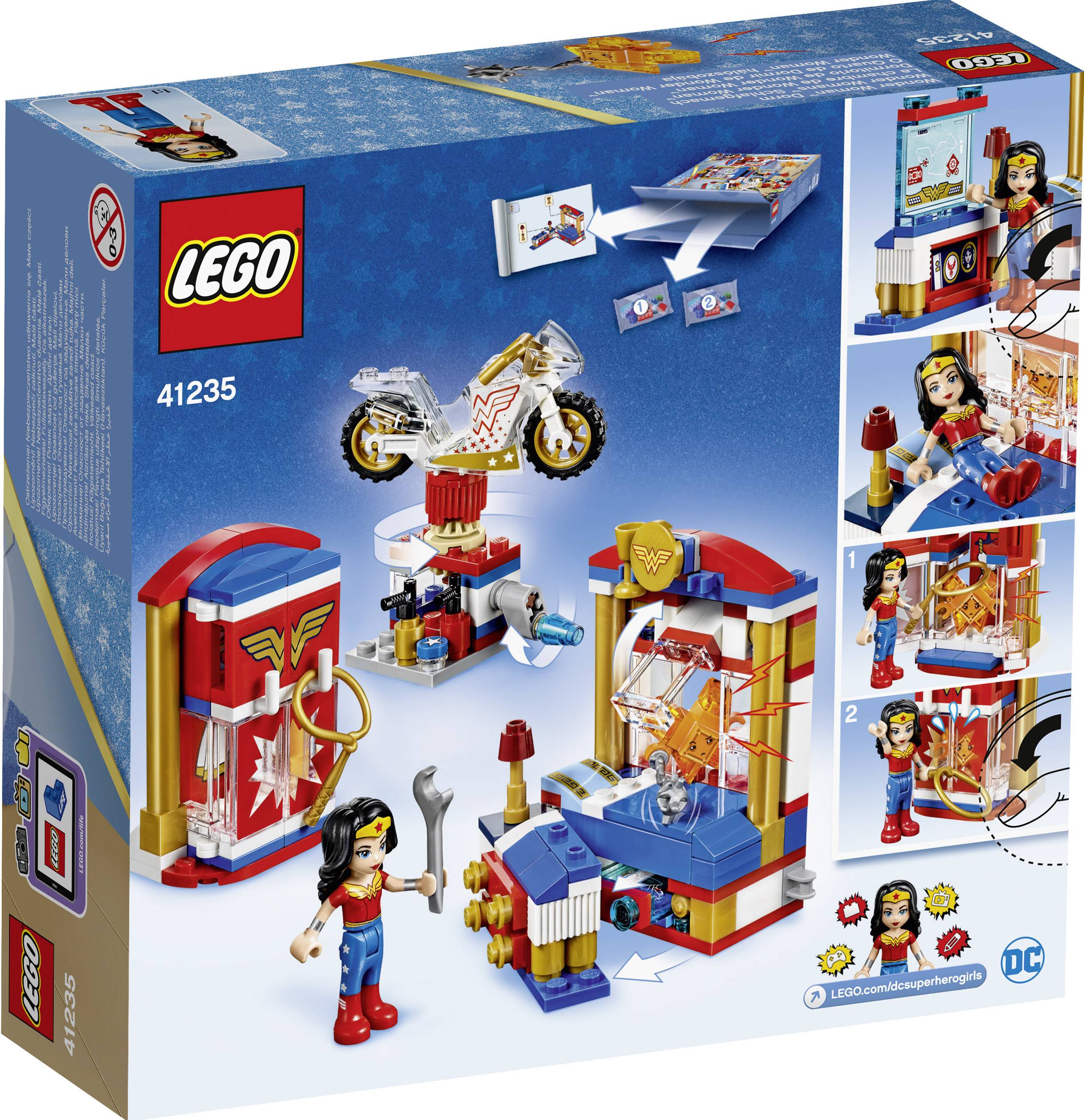 41235 LEGO® DC COMICS SUPER HEROES Wonder Womans™ Schlafgemach