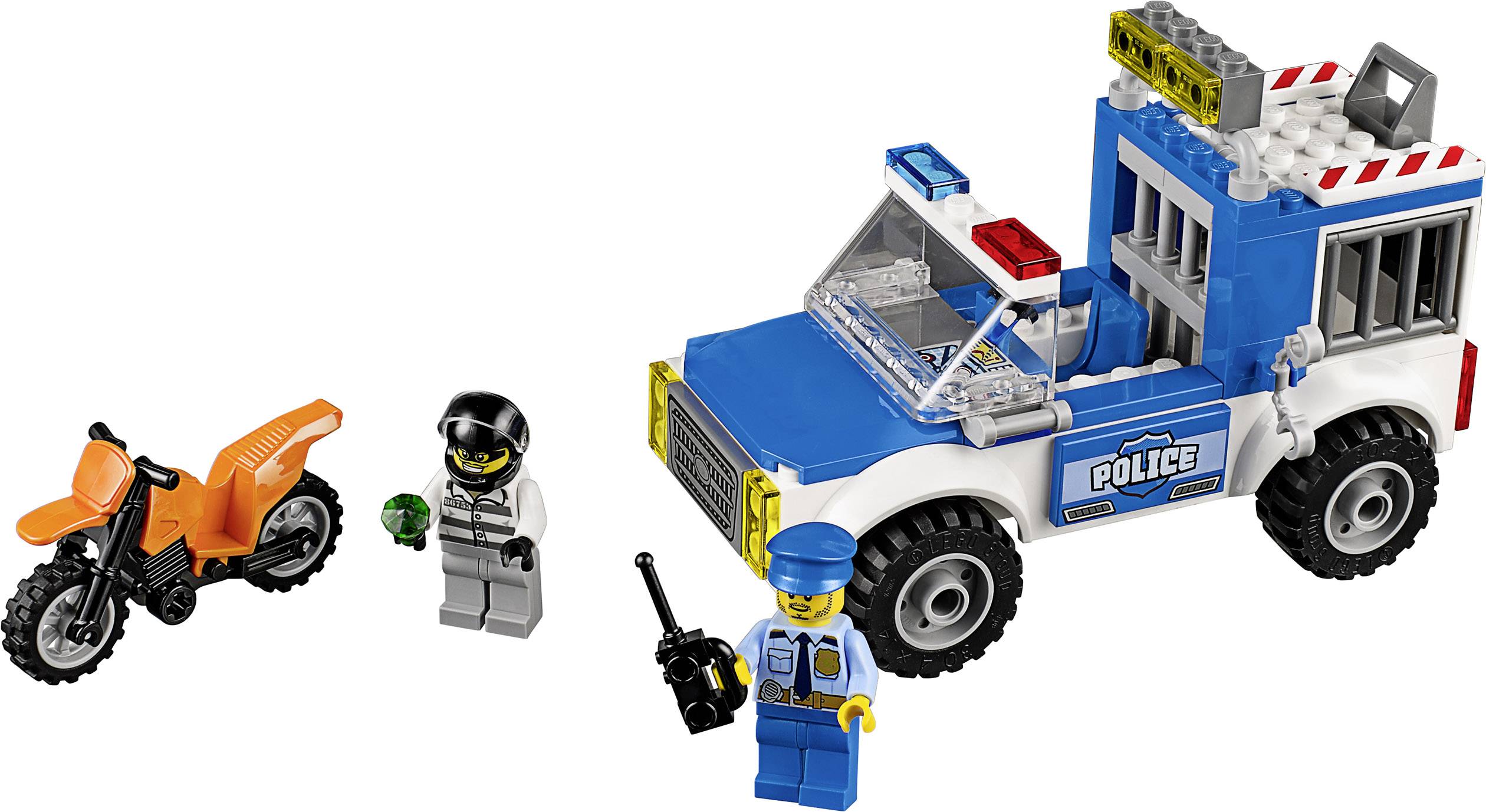 10735 LEGO® JUNIORS Polizei auf Verbrecherjagd