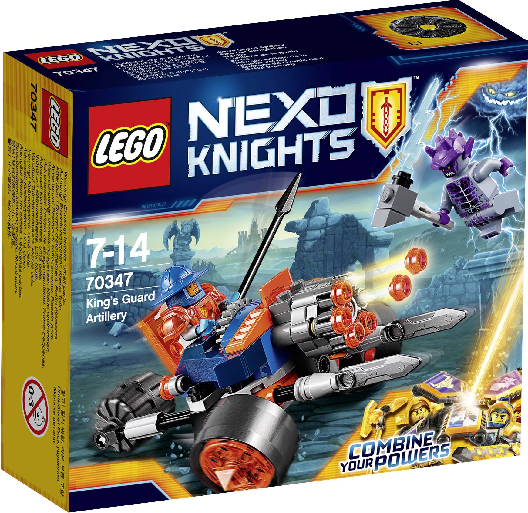 70347 LEGO® NEXO KNIGHTS™ Bike der Königlichen Wache