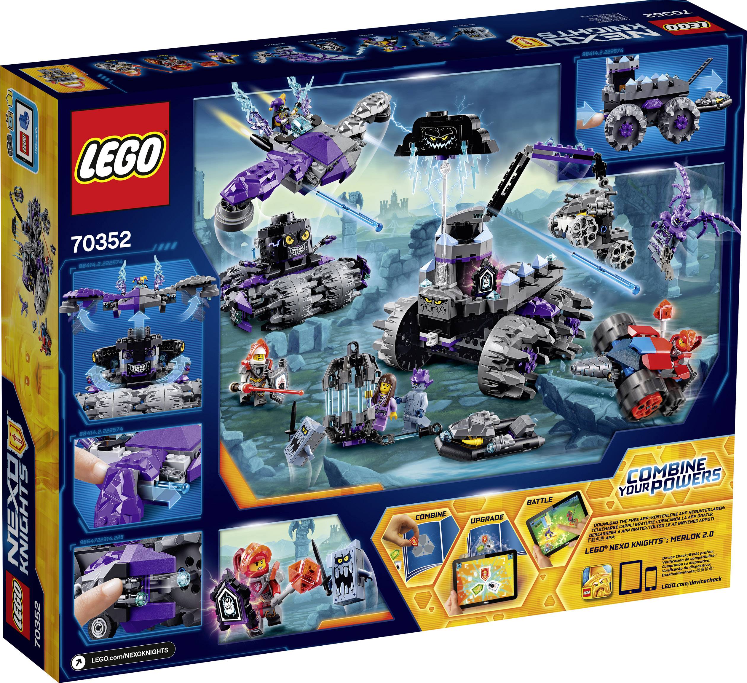 70352 LEGO® NEXO KNIGHTS™ Jestros Monströses Monster-Mobil (MoMoMo)
