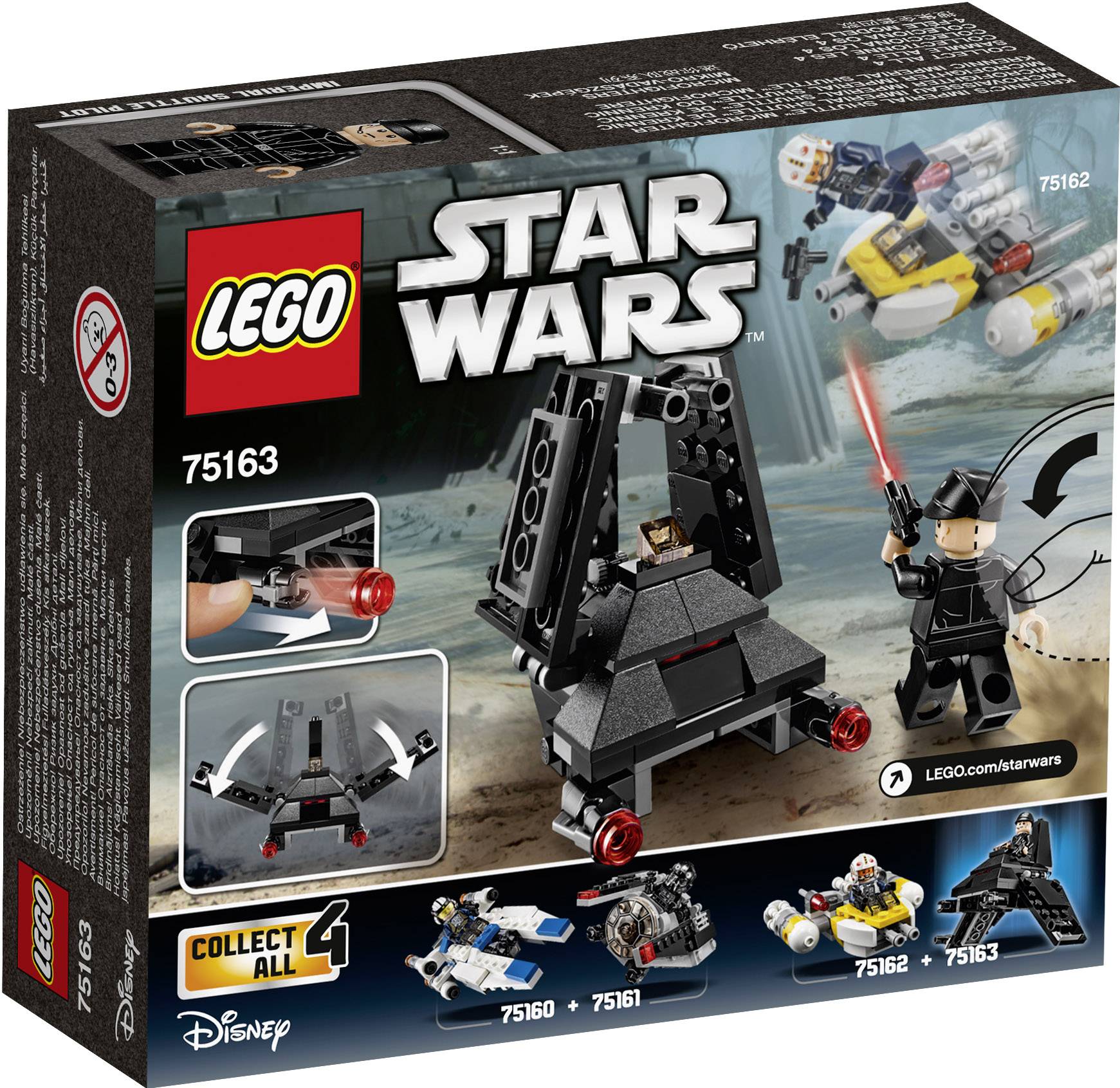 75163 LEGO® STAR WARS™ Krennic's Imperial Shuttle™ Microfighter