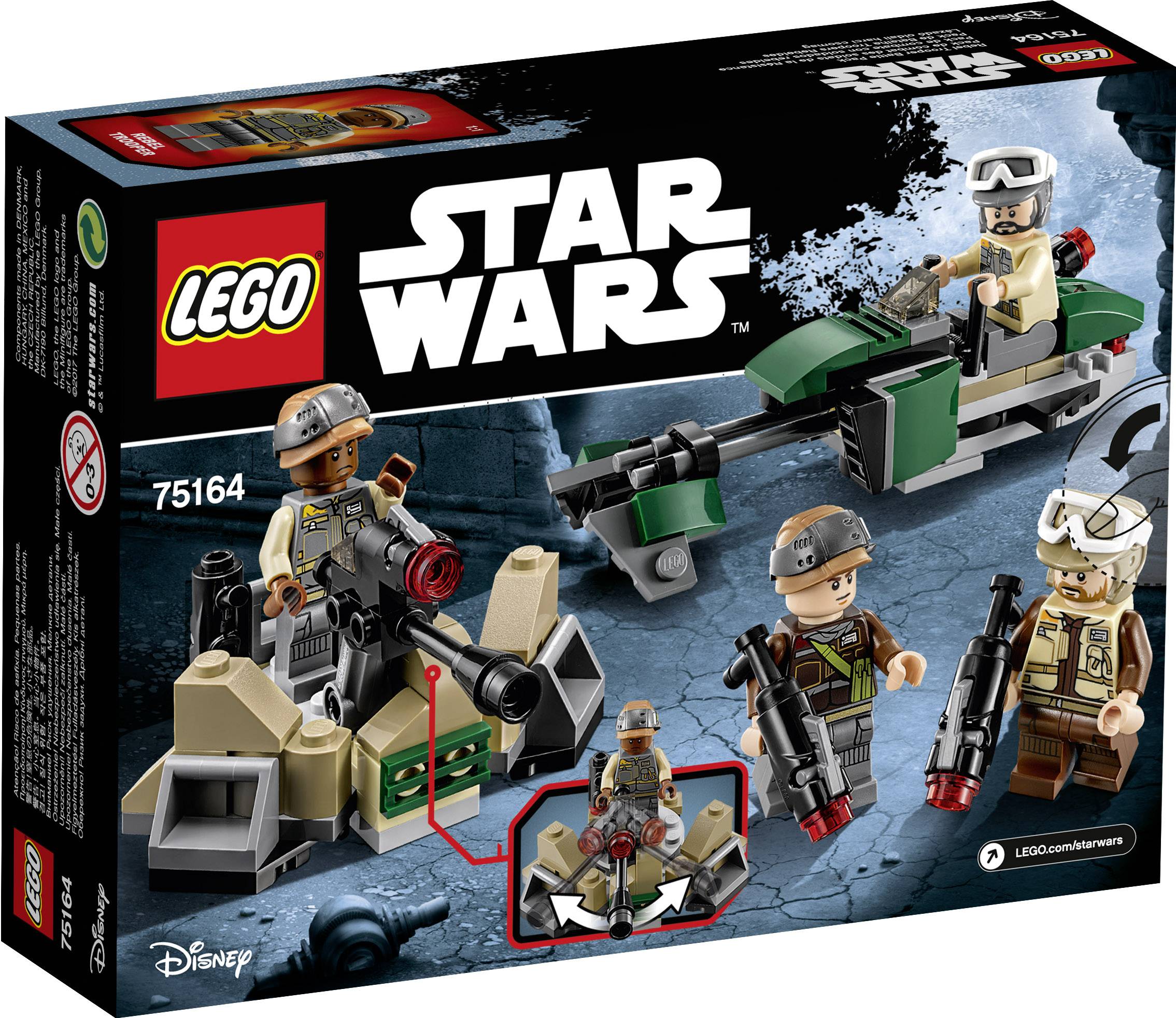 75164 LEGO® STAR WARS™ Rebel Trooper Battle Pack