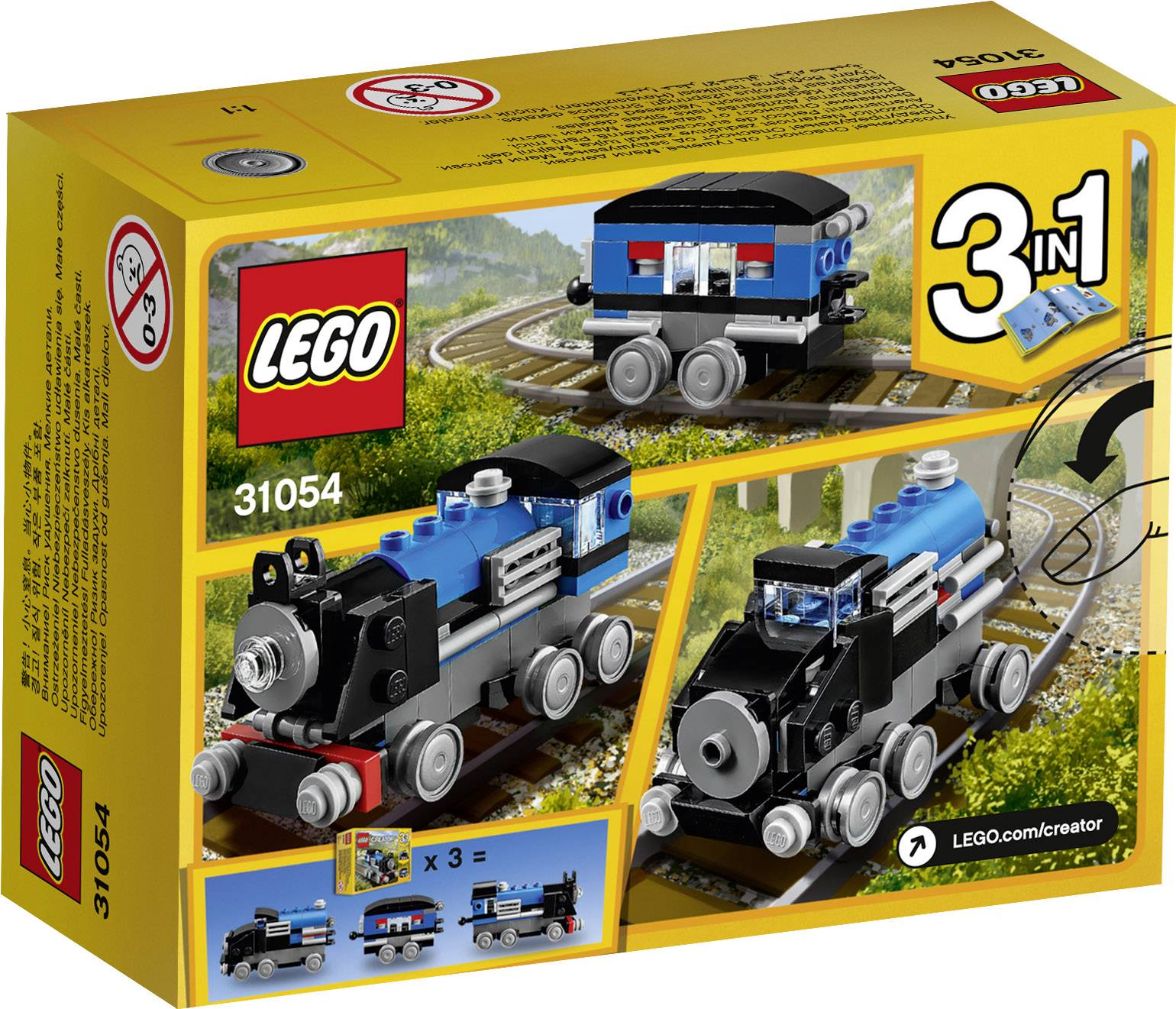 31054 LEGO® CREATOR Blauer Schnellzug