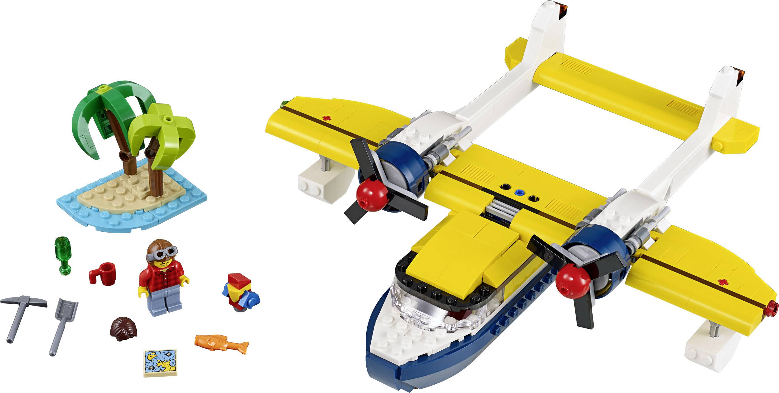 31064 LEGO® CREATOR Wasserflugzeug-Abenteuer