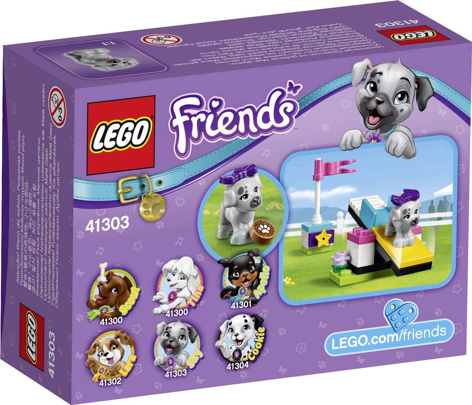 41303 LEGO® FRIENDS Welpenspielplatz