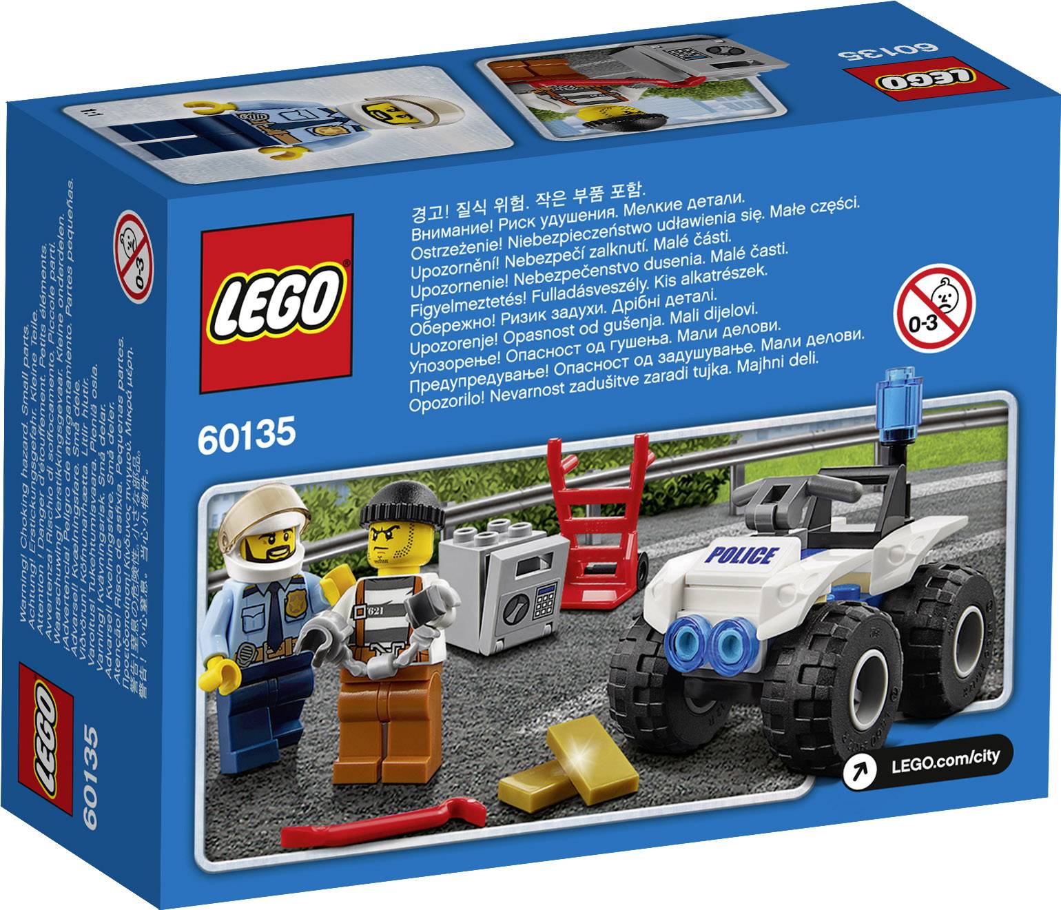 60135 LEGO® CITY Gangsterjagd auf dem Quad